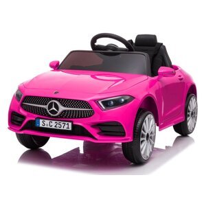 mamido Elektrické autíčko Mercedes-Benz CLS 350 růžové
