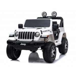 Mamido Mamido Elektrické autíčko Jeep Wrangler Rubicon 4x4 bílé