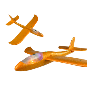 mamido Polystyrenové letadlo oranžové