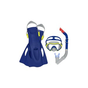 Bestway Dětská potápěčská souprava šnorchl, brýle a ploutve Bestway modrá