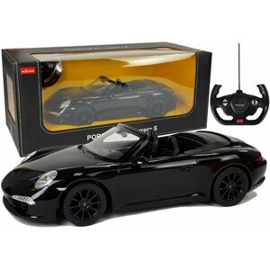 RASTAR RASTAR Auto na dálkové ovládání R/C Porsche 911 Carrera S 1:12 černé
